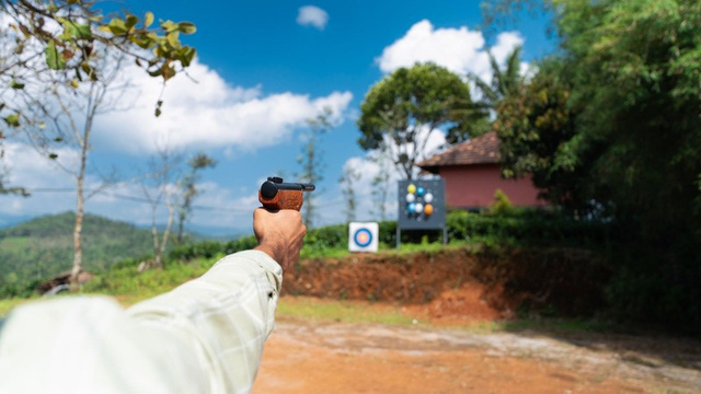Outdoor activities at the resort